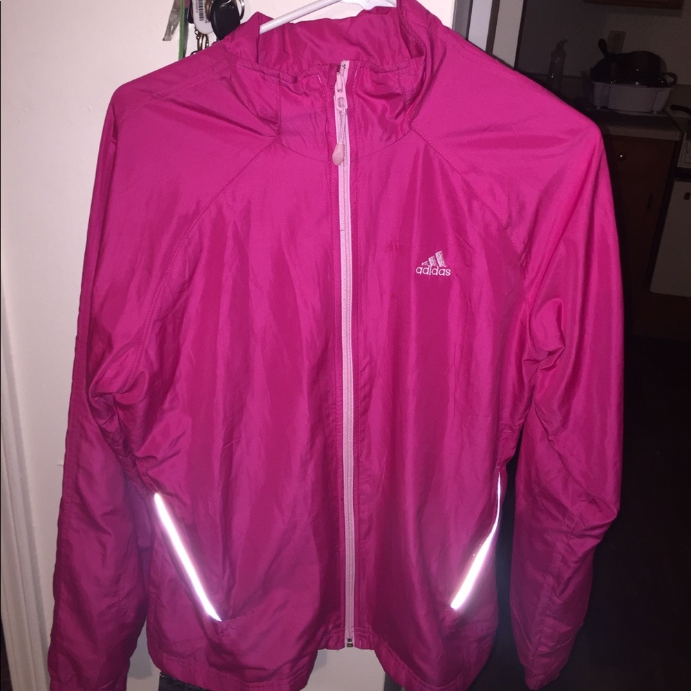 Pink Adidas jacket (USED)